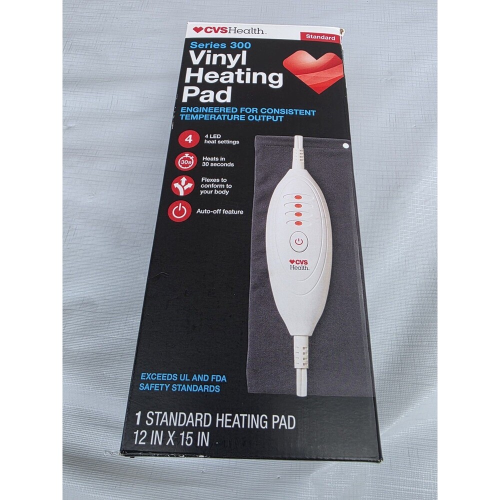 Large Vinyl HEATING PAD, 12" x 15" CVS